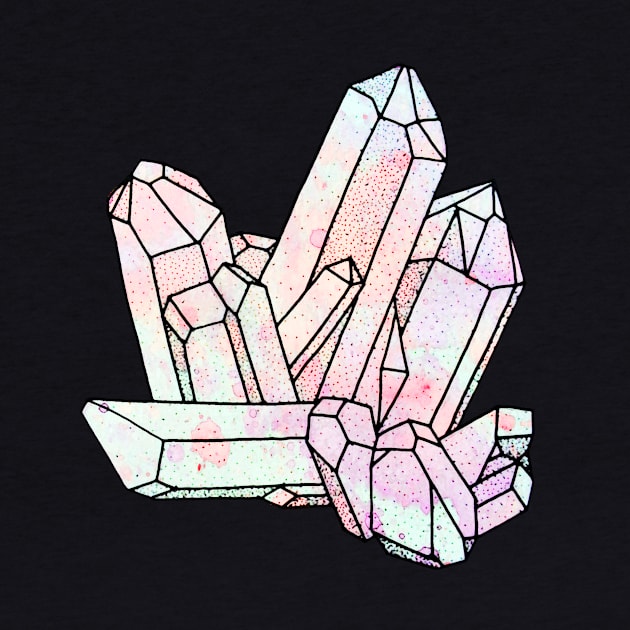 Galaxy Crystal Graphic by bblane